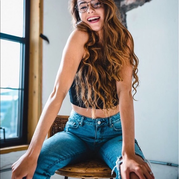 Octagon geometric clear glasses - Picture 9 of 11